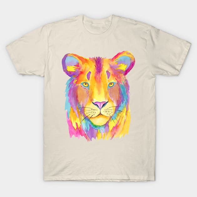 Lion T-Shirt by Digital-Zoo